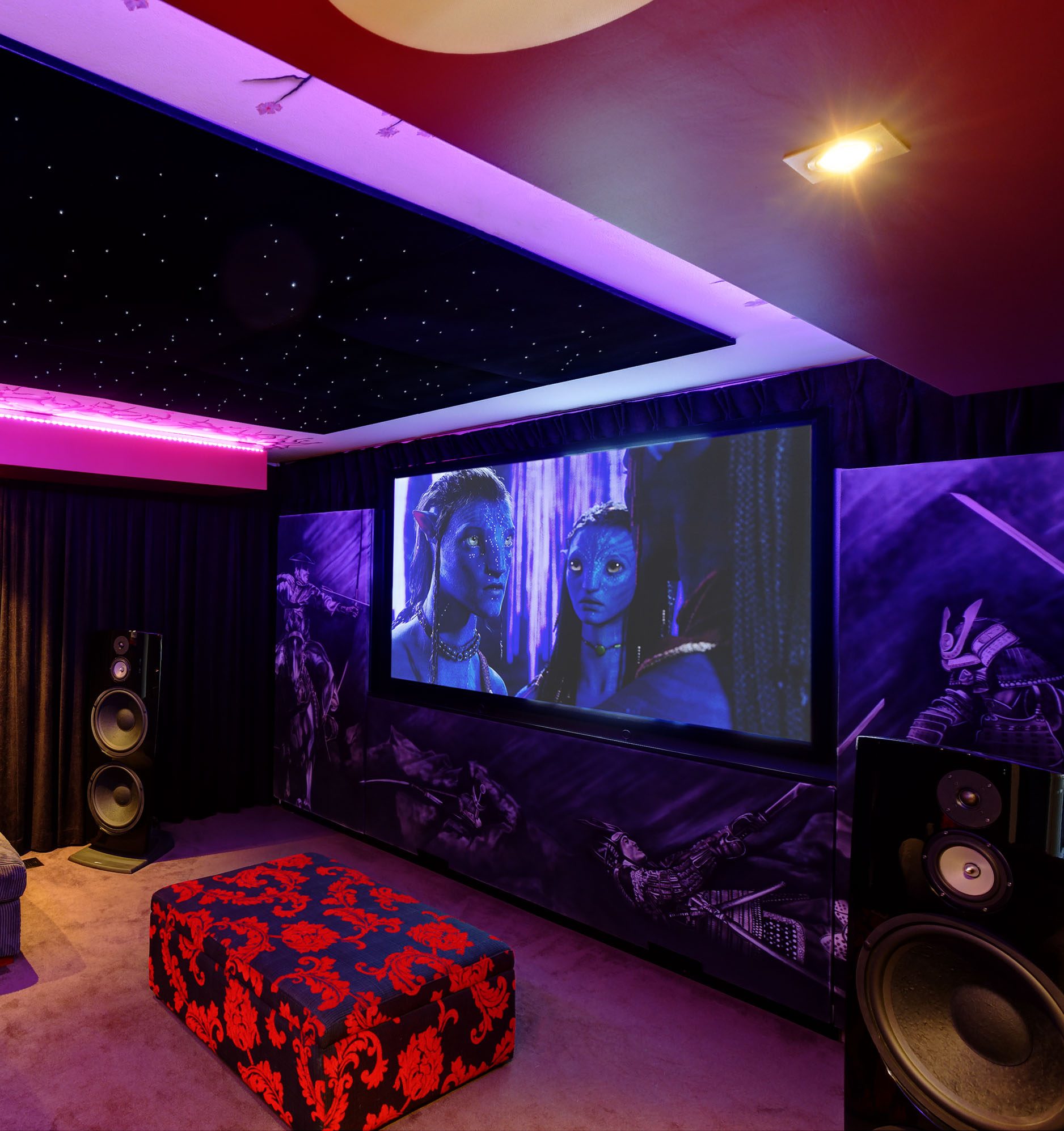 Under the Cherry Blossom – Media Room & Integrated Smart Home