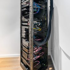 Audio Visual Rack Cable Management